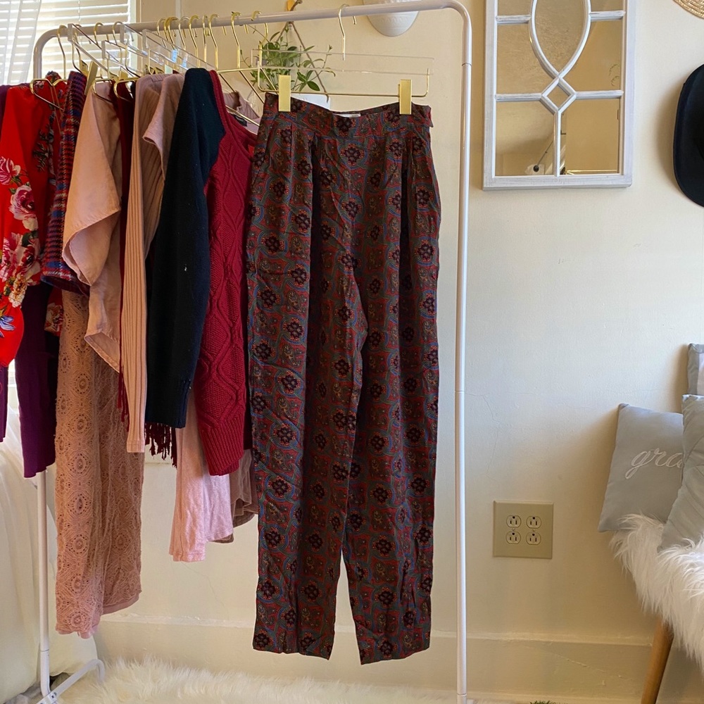 Vintage 90s linen pants